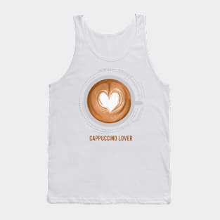 cappuccino lover Tank Top